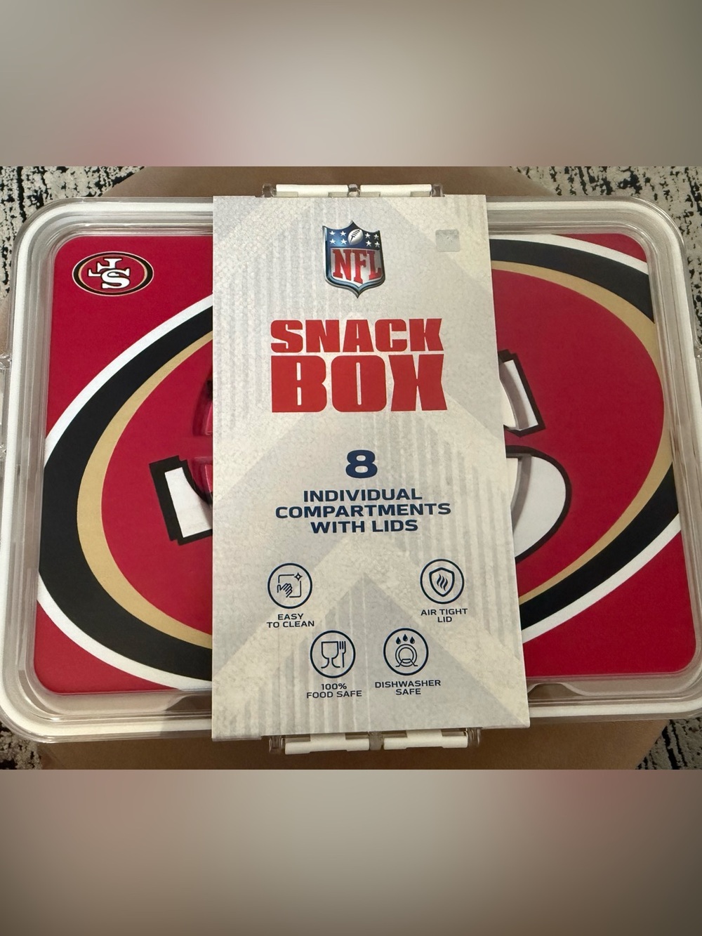 San Francisco 49ers Snack Box